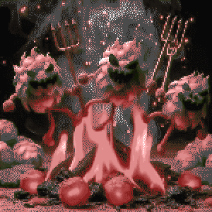 retro version of image